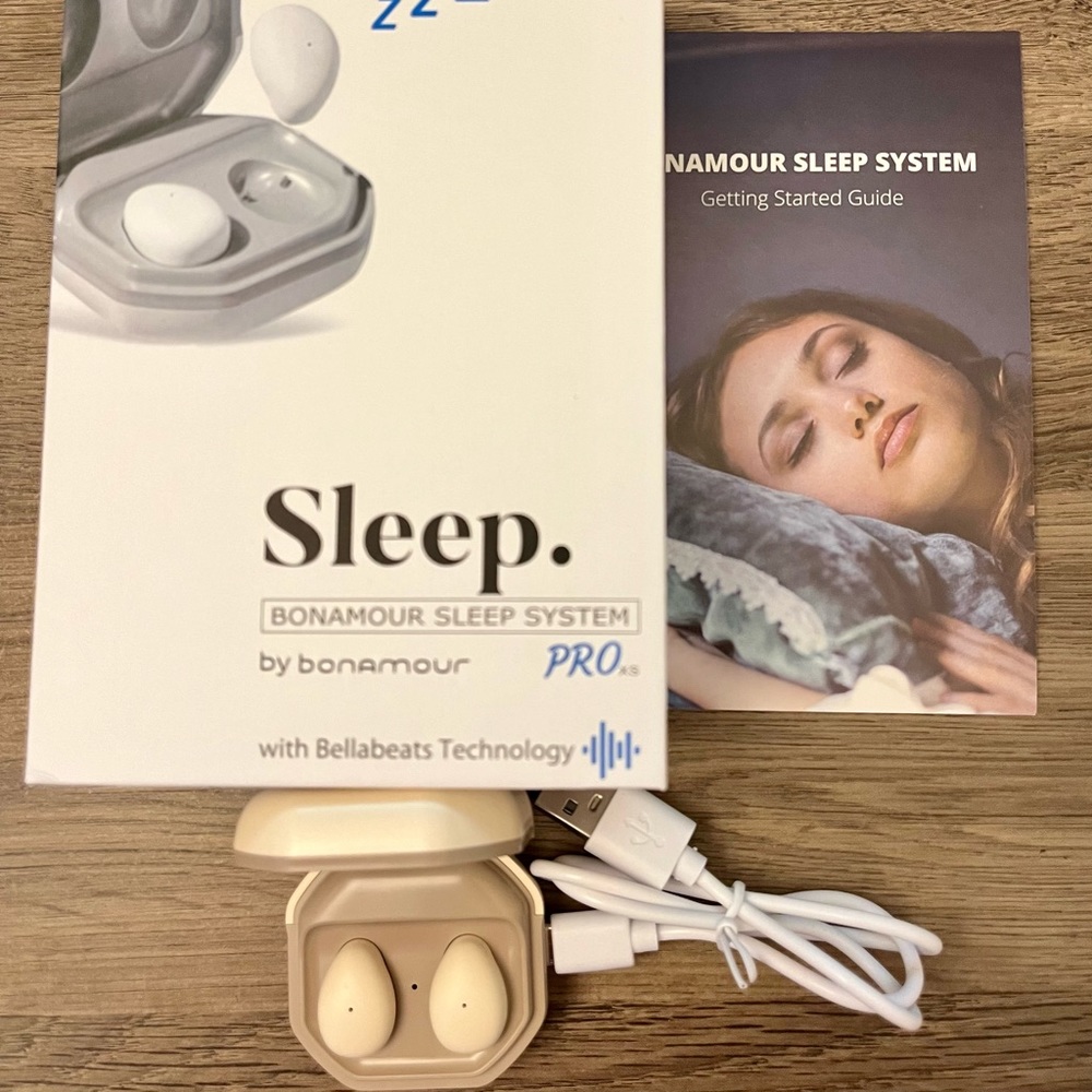 Bonamour sleep system Pro xs micro buds for small ears and side sleepers.
